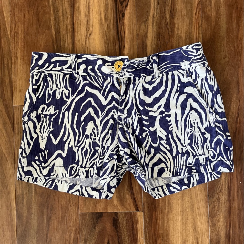 Lilly Pulitzer Entourage Zebra Callahan Shorts